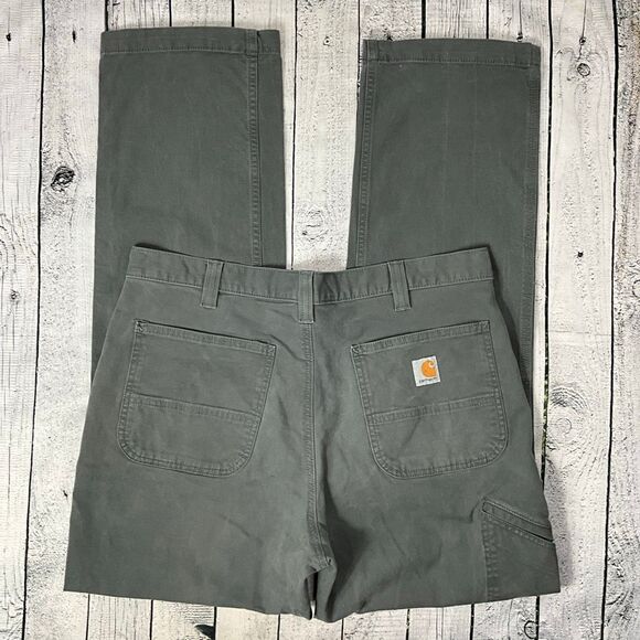CARHARTT Relaxed Fit Straight Rigby Pants - Picture 2 of 4